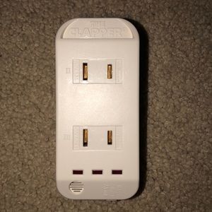 A clapper that you plug into an outlet.